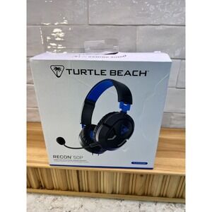 Turtle Beach Recon 50P Wired Gaming Headset PlayStation PS5, PS4 Black Blue